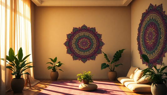 Elevate Your Space: Infusing Spiritual Serenity with Mandala Designs